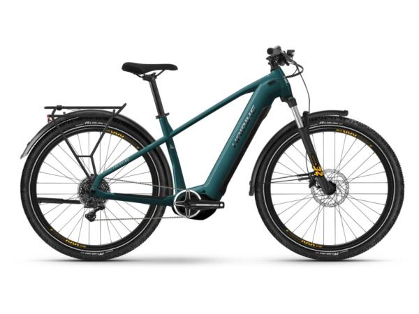 Haibike TREKKING 4 HIGH i720Wh 10-G Cues 24 HB YS2S GL_ocean/blk/chrome Rh S/40