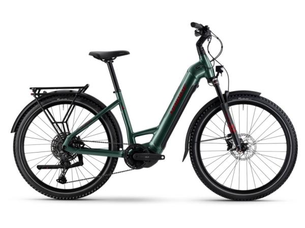 Haibike TREKKING 5 LOW i720Wh 11-G Cues 25 HB YS2S GL_olive/red Rh L/50