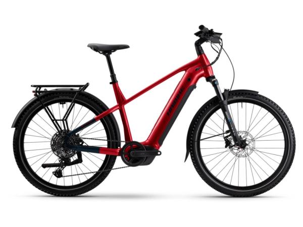 Haibike TREKKING 7 HIGH i800Wh 11-G Cues 25-26 HB BCXK GL_dyn. red/blue Rh M/45