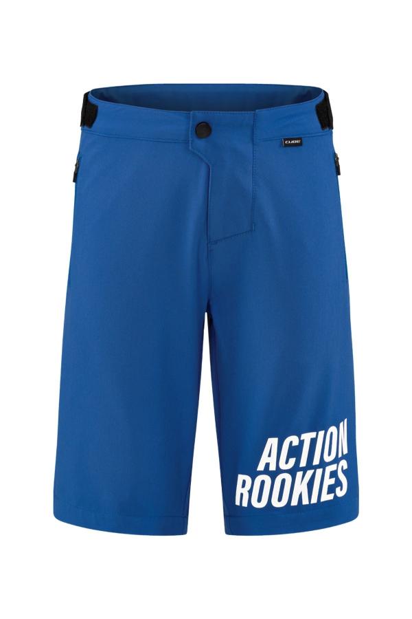 CUBE MTB Baggy Shorts ROOKIE X Actionteam inkl. Innenhose Gr&ouml;&szlig;e: XXS (86/92)