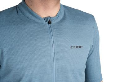 CUBE GRAVEL Trikot Full Zip CARGO kurzarm Gr&ouml;&szlig;e: L Produktbild 5