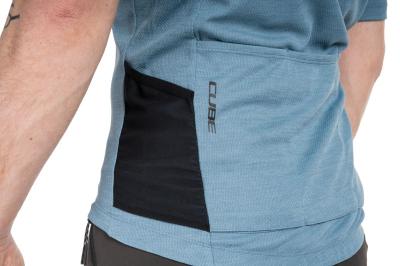 CUBE GRAVEL Trikot Full Zip CARGO kurzarm Gr&ouml;&szlig;e: XXL Produktbild 3