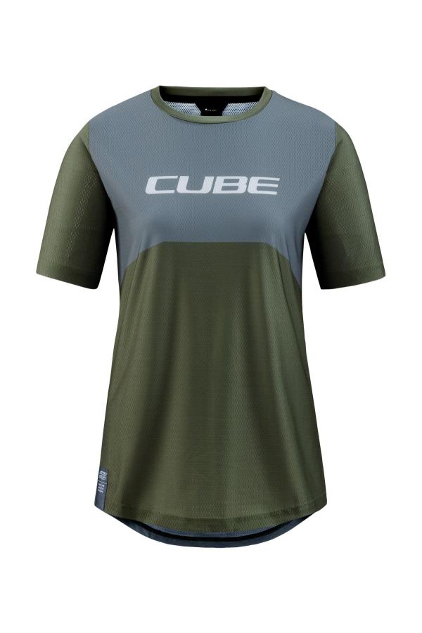 CUBE VERTEX WS Rundhalstrikot TM kurzarm Gr&ouml;&szlig;e: S (36)