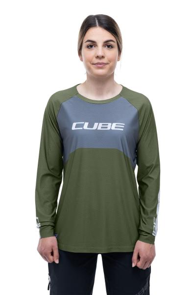 CUBE VERTEX WS Rundhalstrikot TM langarm Gr&ouml;&szlig;e: XS (34) Produktbild 2