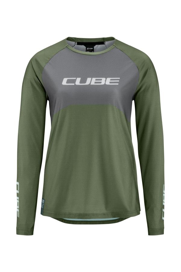 CUBE VERTEX WS Rundhalstrikot TM langarm Gr&ouml;&szlig;e: M (38)