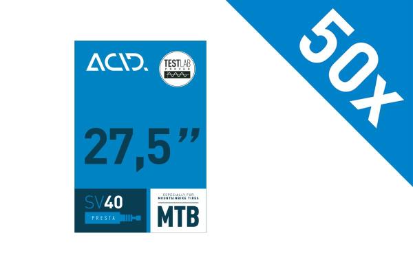 ACID Schlauch 27,5" MTB SV 40mm (Werkstattverpackung VPE 50)