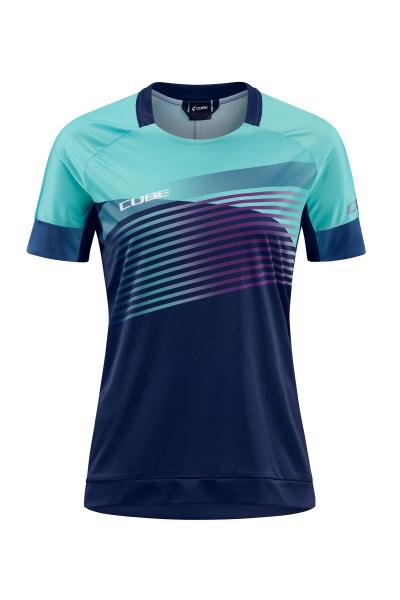 CUBE TEAMLINE WS Rundhalstrikot kurzarm Gr&ouml;&szlig;e: XS (34) Produktbild 4