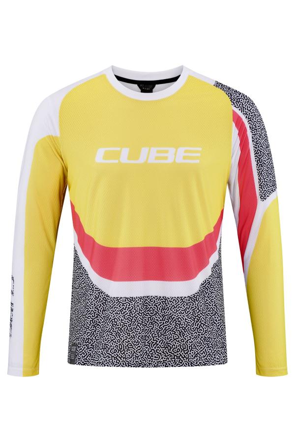 CUBE VERTEX Rundhalstrikot langarm Gr&ouml;&szlig;e: XXXL
