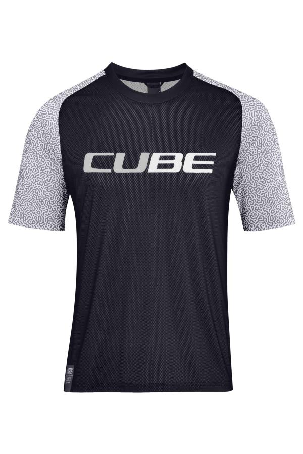 CUBE VERTEX Rundhalstrikot kurzarm Gr&ouml;&szlig;e: S