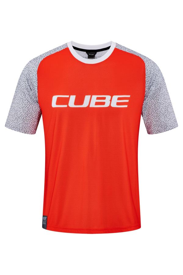 CUBE VERTEX Rundhalstrikot kurzarm Gr&ouml;&szlig;e: S