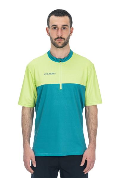 CUBE ATX Trikot Half Zip CMPT kurzarm Gr&ouml;&szlig;e: XXXL Produktbild 1