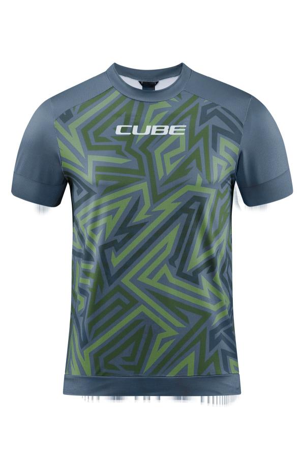 CUBE ATX Rundhalstrikot TM kurzarm Gr&ouml;&szlig;e: S