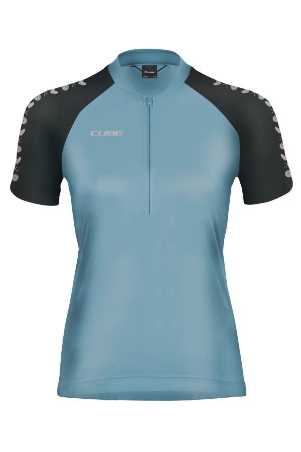 CUBE ATX WS Trikot Half Zip CMPT kurzarm Gr&ouml;&szlig;e: XS (34)