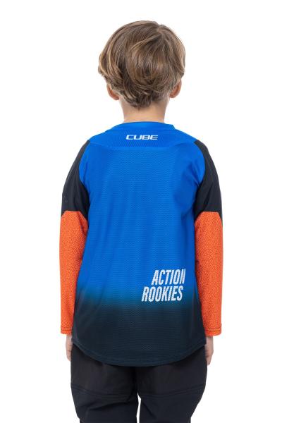 CUBE VERTEX Trikot ROOKIE X Actionteam langarm Gr&ouml;&szlig;e: L (134/140) Produktbild 3