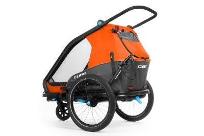 CUBE Kinder Fahrradanh&auml;nger Double CMPT X Actionteam Produktbild 1