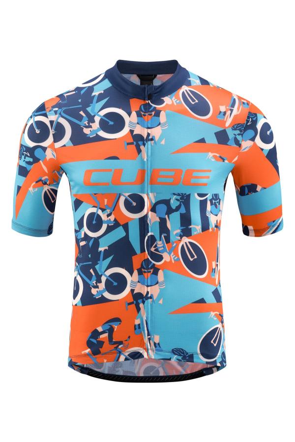 CUBE BLACKLINE Trikot CMPT kurzarm Gr&ouml;&szlig;e: S