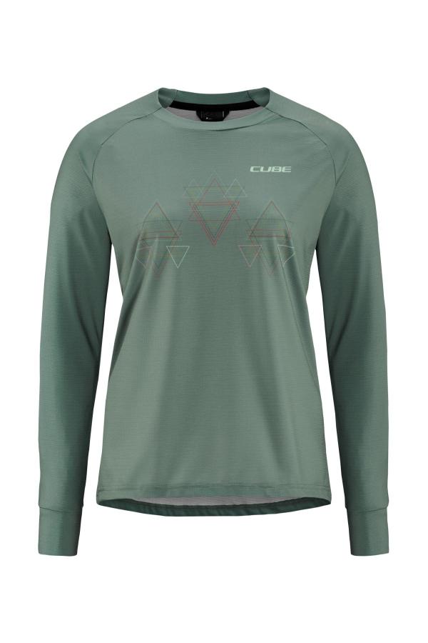 CUBE MTB WS Rundhalstrikot langarm Gr&ouml;&szlig;e: M (38)
