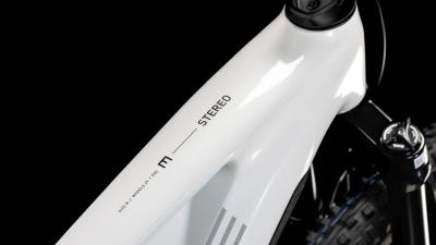 Cube Stereo Hybrid ONE44 EXC 800  metallicwhite'n'black Gr&ouml;&szlig;e: M Produktbild 1