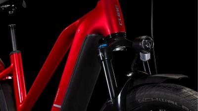 Cube Kathmandu Hybrid Comfort Pro 800 electricred'n'red Gr&ouml;&szlig;e: Trapeze 54 cm Produktbild 6
