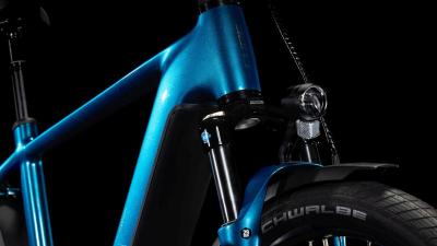 Cube Kathmandu Hybrid EX 800 electricblue'n'chrome Gr&ouml;&szlig;e: 62 cm Produktbild 5