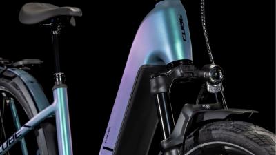 Cube Kathmandu Hybrid SLX 800 smaragdgrey'n'black Gr&ouml;&szlig;e: Easy Entry 46 cm Produktbild 5