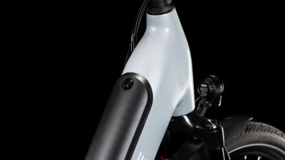 Cube Supreme Hybrid Deluxe SLX 625 polargrey'n'white Gr&ouml;&szlig;e: Easy Entry 46 cm Produktbild 1