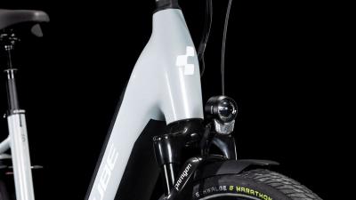 Cube Supreme Hybrid Deluxe SLX 625 polargrey'n'white Gr&ouml;&szlig;e: Easy Entry 54 cm Produktbild 5