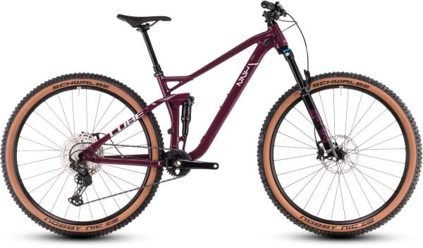 Cube Stereo ONE22 Race wine'n'grey Gr&ouml;&szlig;e: L