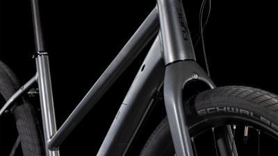 Cube Hyde ONE graphite'n'black Gr&ouml;&szlig;e: Trapeze 46 cm Produktbild 5