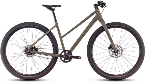 Cube Hyde Pro dustyolive'n'gold Gr&ouml;&szlig;e: Trapeze 46 cm