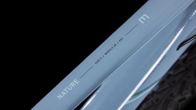 Cube Nature EXC pigeonblue'n'black Gr&ouml;&szlig;e: Trapeze 50 cm Produktbild 2