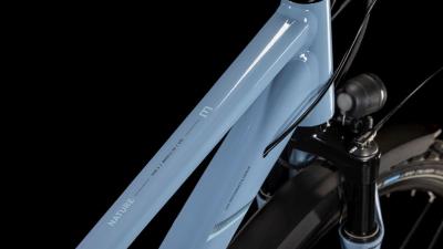 Cube Nature EXC Allroad pigeonblue'n'black Gr&ouml;&szlig;e: Trapeze 54 cm Produktbild 1