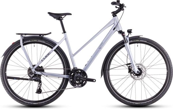 Cube Kathmandu Pro silverblue'n'grey Gr&ouml;&szlig;e: Trapeze 50 cm