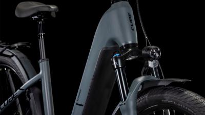 Cube Kathmandu Hybrid ONE 600 shadowgrey'n'black Gr&ouml;&szlig;e: Easy Entry 54 cm Produktbild 5