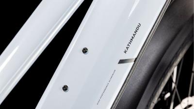 Cube Kathmandu Hybrid ONE 600 polarwhite'n'black Gr&ouml;&szlig;e: Trapeze 54 cm Produktbild 2