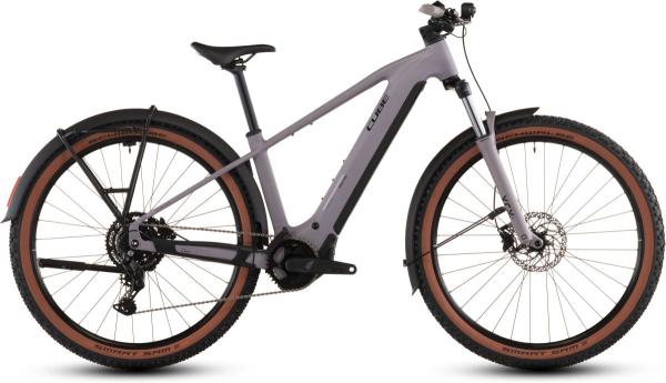 Cube Reaction Hybrid Performance 600 FE plumgrey'n'black Gr&ouml;&szlig;e: XL