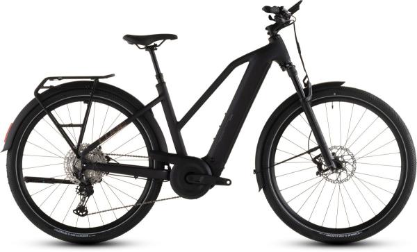 Cube Nuride Hybrid SLX 800 black'n'gold Gr&ouml;&szlig;e: Trapeze 46 cm