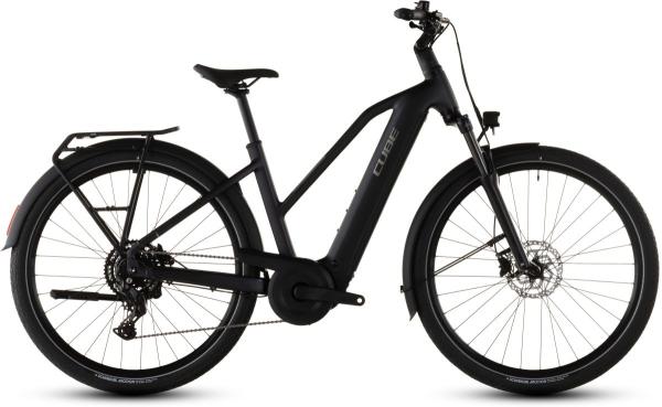Cube Touring Hybrid ONE 600 coal'n'chrome Gr&ouml;&szlig;e: Trapeze 58 cm