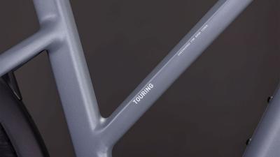 Cube Touring Hybrid Pro 800 pearlgrey'n'grey Gr&ouml;&szlig;e: Trapeze 58 cm Produktbild 3