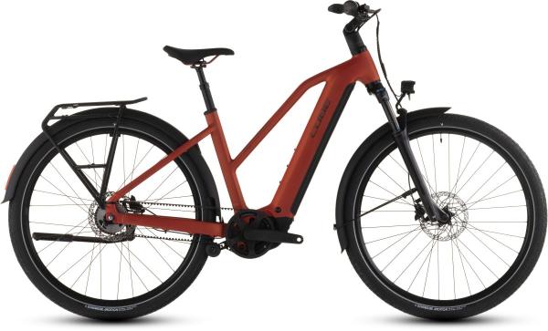 Cube Touring Hybrid Comfort SLX 800 chilli'n'chrome Gr&ouml;&szlig;e: Trapeze 46 cm