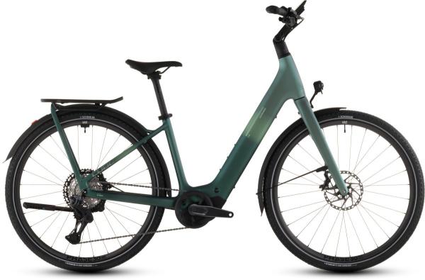 Cube Kathmandu Hybrid C:62 SLT 400X seafoam'n'chrome Gr&ouml;&szlig;e: Easy Entry 46 cm