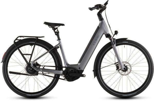 Cube Supreme Hybrid Deluxe Pro 600 quicksilver'n'grey Gr&ouml;&szlig;e: Easy Entry 50 cm