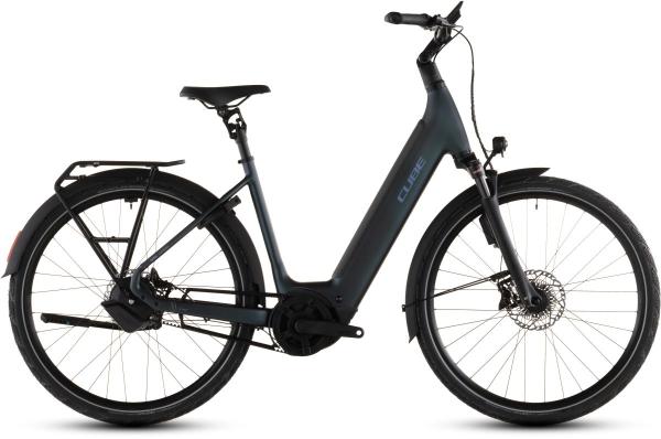 Cube Supreme Hybrid Deluxe SLT 600 metalblue'n'reflex Gr&ouml;&szlig;e: Easy Entry 46 cm