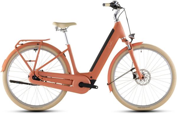 Cube Aruba Hybrid 600 papaya'n'creme Gr&ouml;&szlig;e: Easy Entry 42 cm