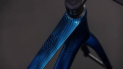 Cube Litening AIR C:68X Frameset liquidbluegrid'n'chrome Gr&ouml;&szlig;e: 60 cm Produktbild 1
