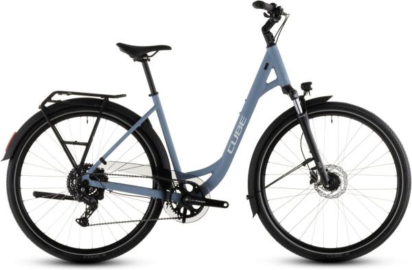 Cube Touring ONE bluebird'n'grey Gr&ouml;&szlig;e: Easy Entry 54 cm