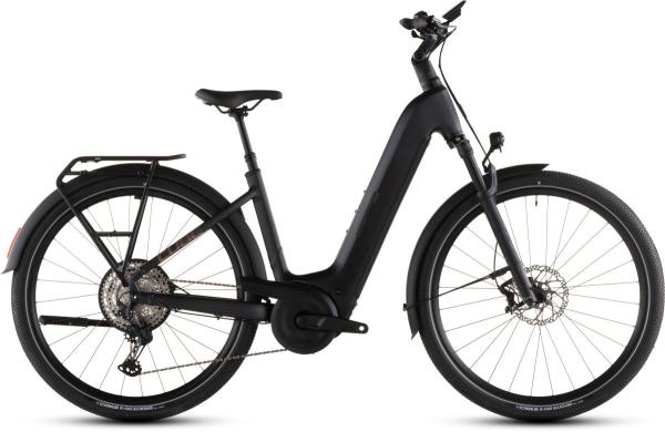 Cube Nuride Hybrid SLX 800 black'n'gold Gr&ouml;&szlig;e: Easy Entry 46 cm