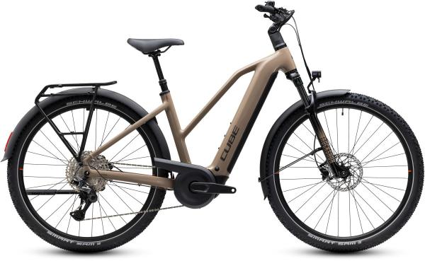 Cube Nuride Hybrid Pro 800 cappuccino'n'black Gr&ouml;&szlig;e: Trapeze 46 cm