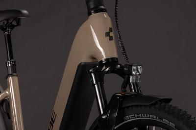 Cube Nuride Hybrid Pro 800 cappuccino'n'black Gr&ouml;&szlig;e: Easy Entry 46 cm Produktbild 5