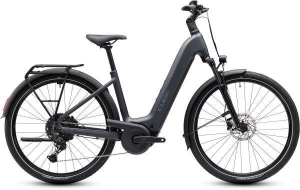 Cube Touring Hybrid ONE 600  grey'n'coolgrey Gr&ouml;&szlig;e: Easy Entry 62 cm
